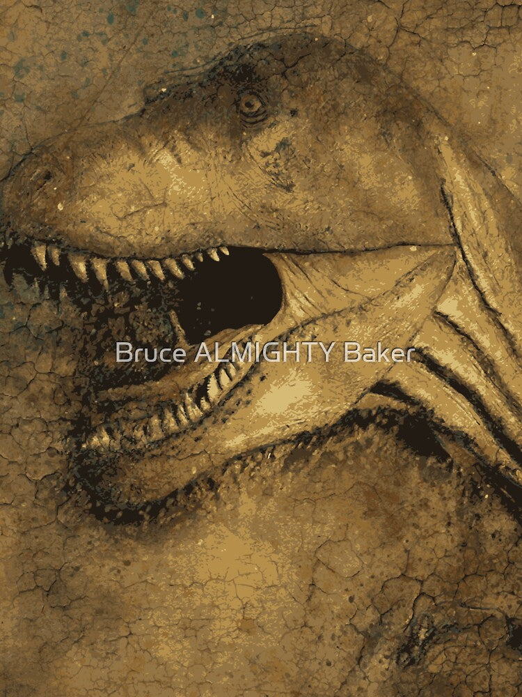 DINOSAUR 7 Pop Art by Bruce ALMIGHTY Baker