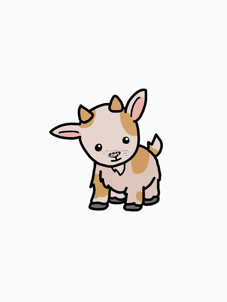 Cute goat by vwva