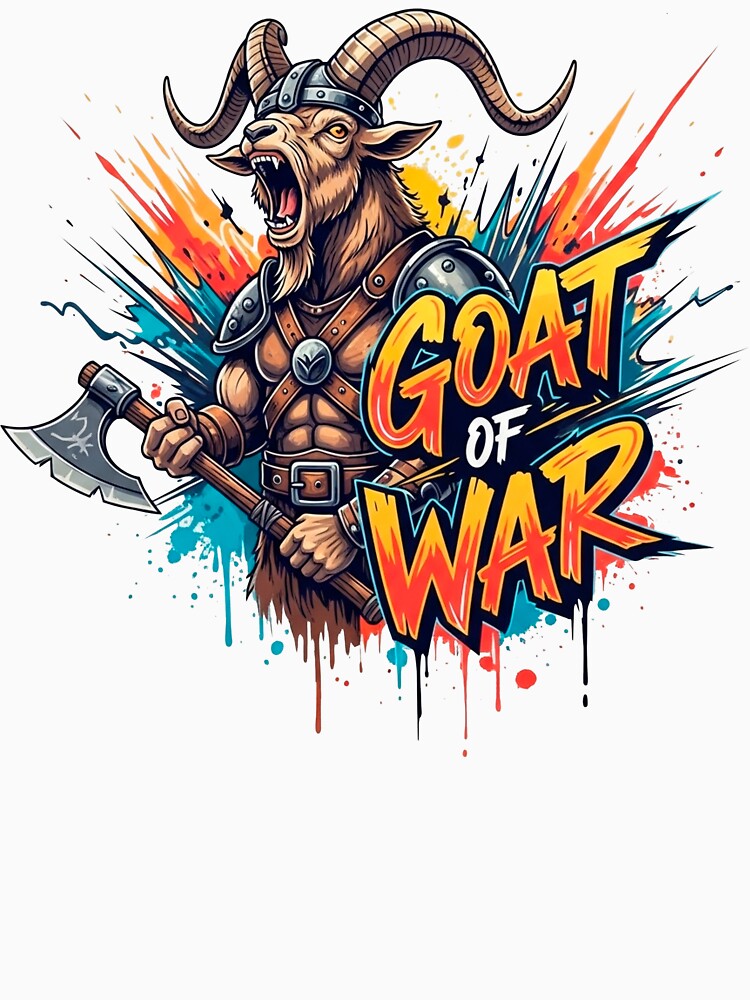 Goat of War Funny Viking God of War Parody by SholoStudio