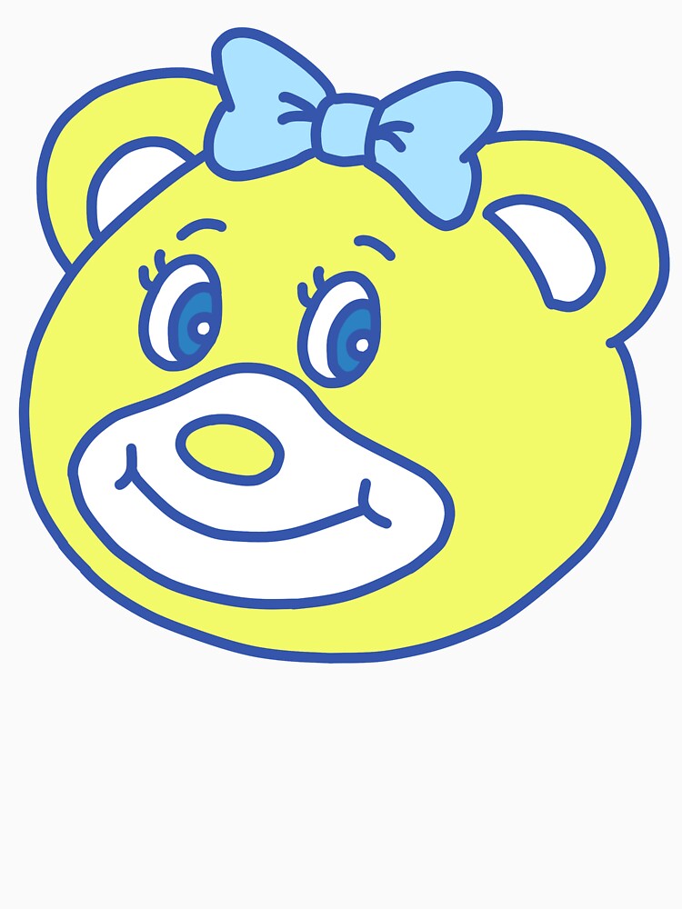 Cute Bear Girl Character – Just Like Mom and Dad Cartoon Animal Illustration by kpeco