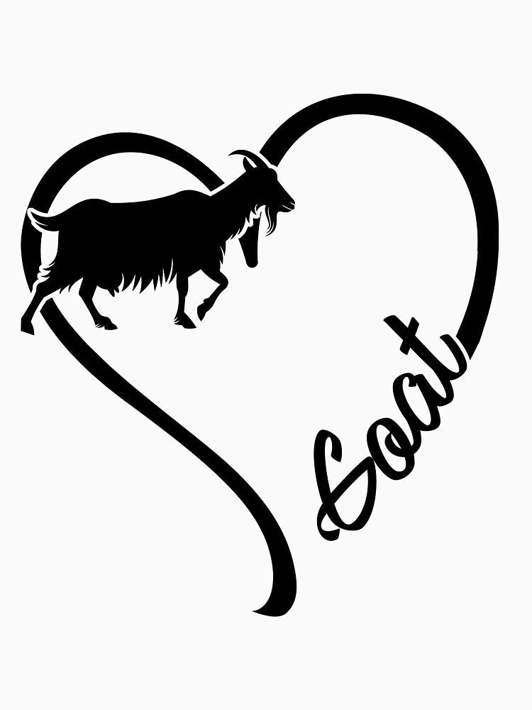 Animal Heart Goat by NgocLanDesign