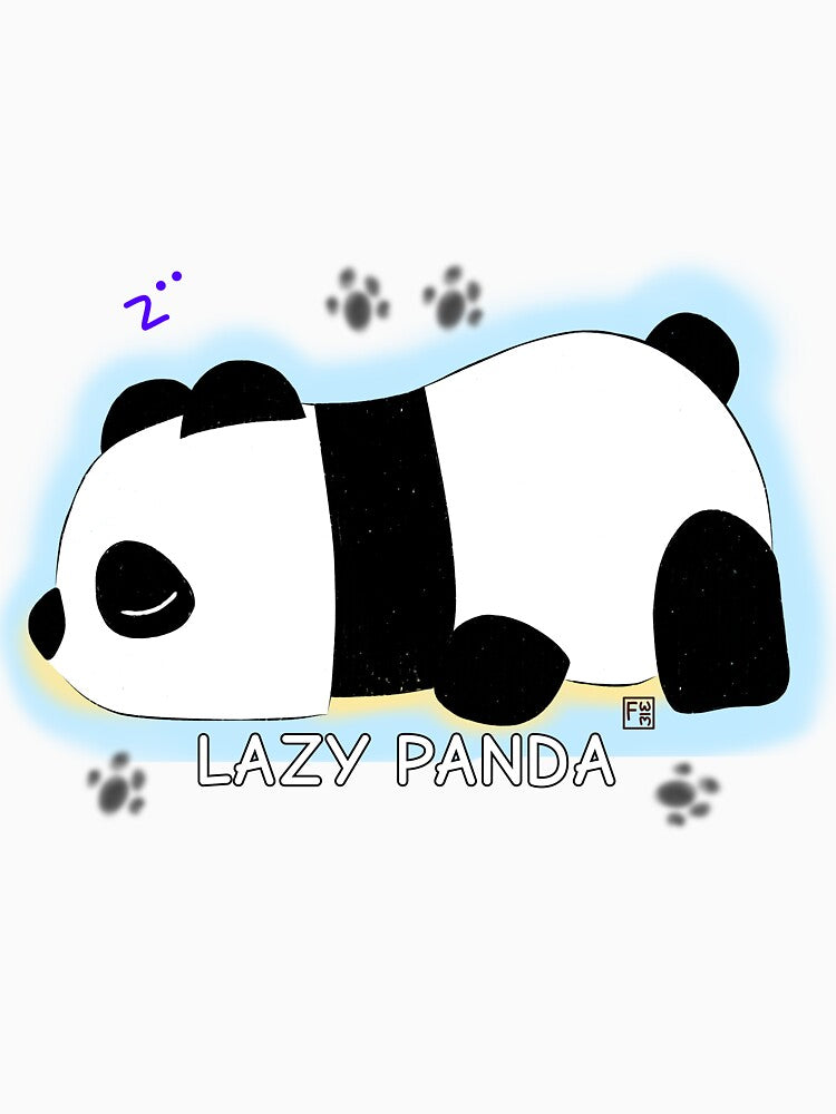 Panda | panda lovers - Lazy Panda by FennyWijayaMomo