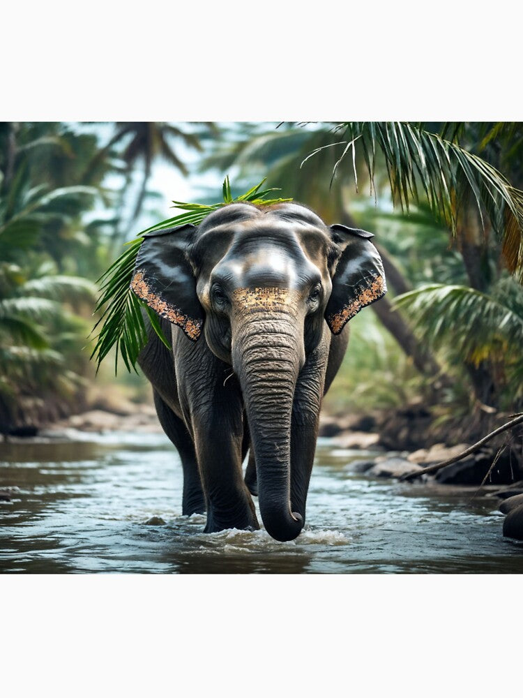The Elephant in the Jungle by Collection de trésors