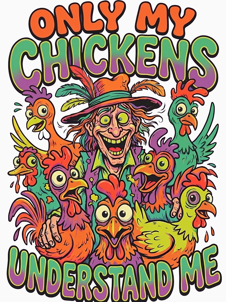 Only My Chickens Understand Me by I-am-inspired