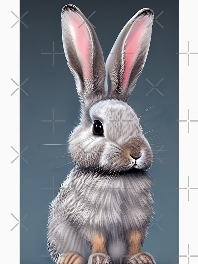 Cute Rabbit Portrait by the-surrealist