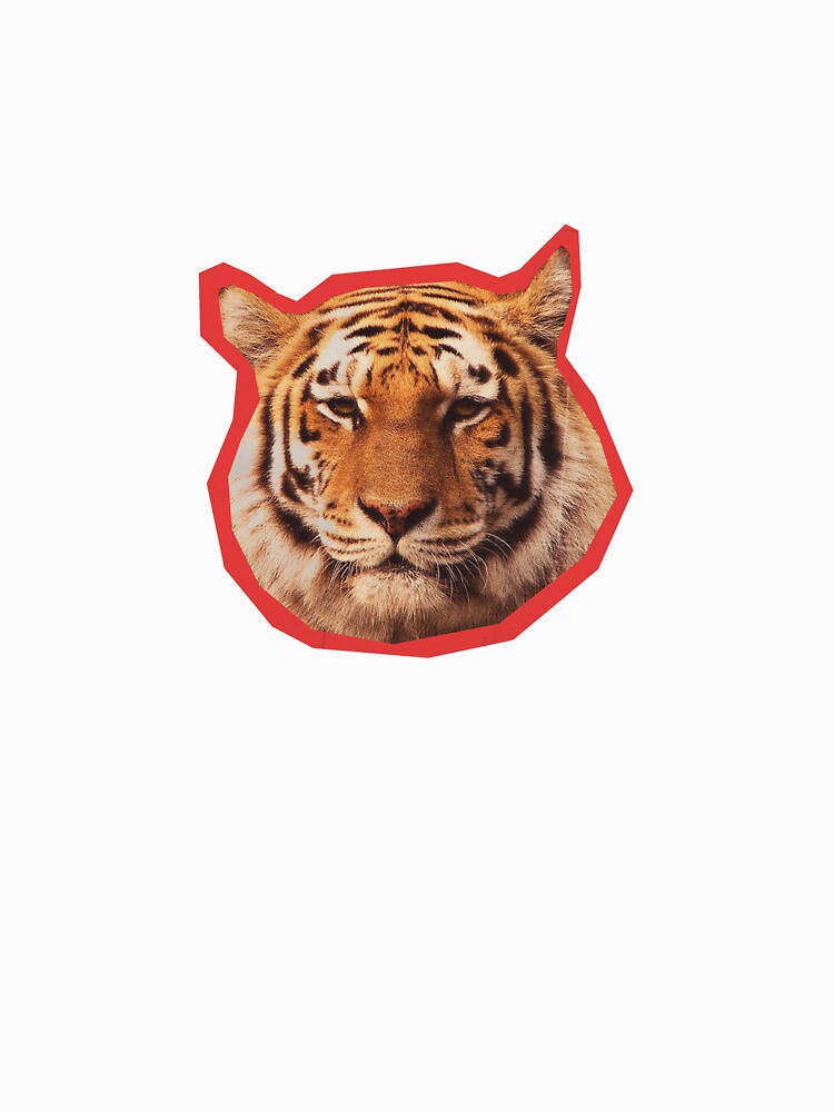 Tiger Face Sticker by hsstudio2025