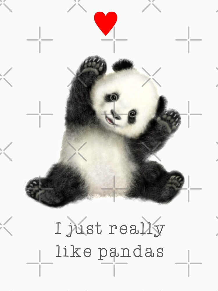 I just really like pandas by Emmadrawspanda