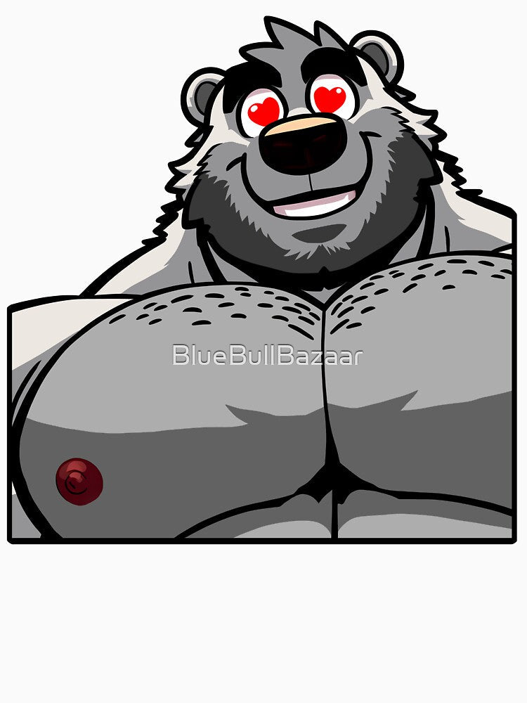 Muscular Bara Polar Bear Anthro Furry Art by BlueBullBazaar