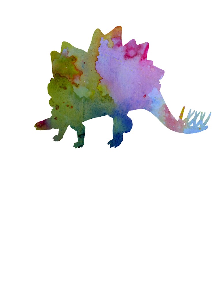 Dinosaur Art - Stegosaurus by BittenByErmines