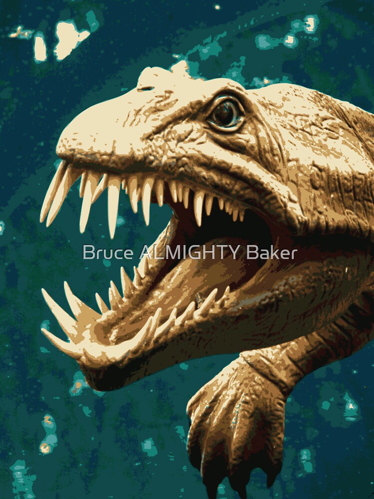 DINOSAUR 2 Pop Art by Bruce ALMIGHTY Baker