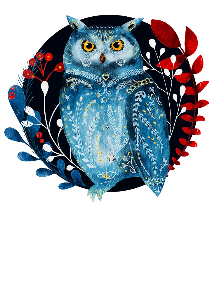 Moon Owl by Difonza