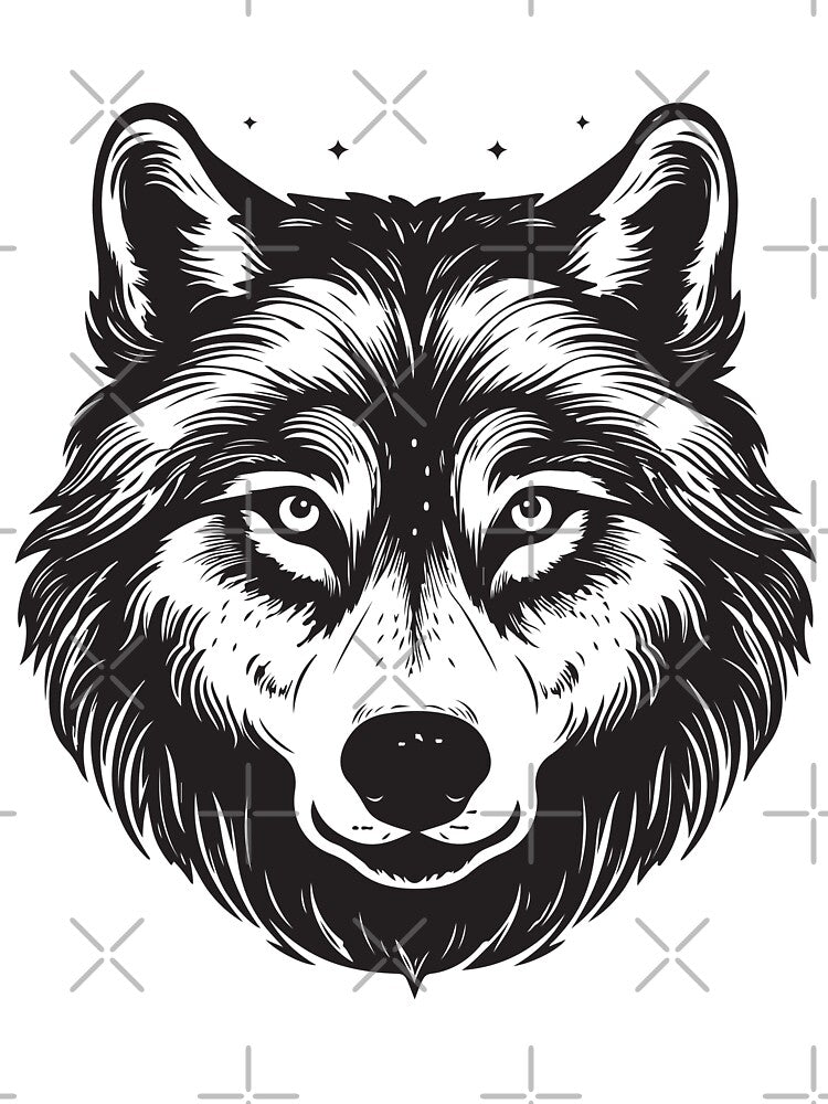 Cool Wolf Face by LionessLove