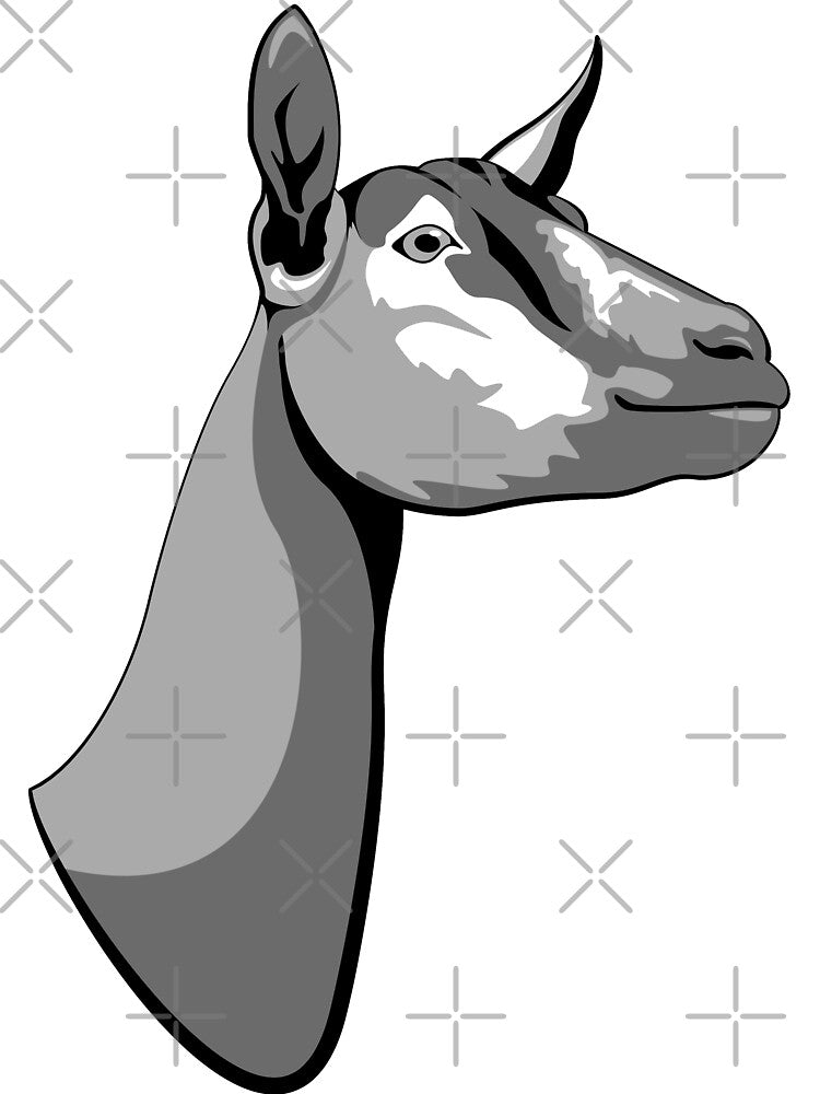 Oberhasli Goat by missikk2