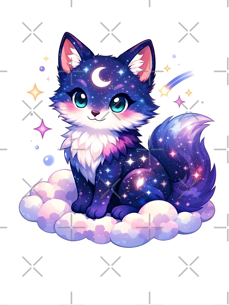 Galaxy Fox Celestial Dream by Amr Siam