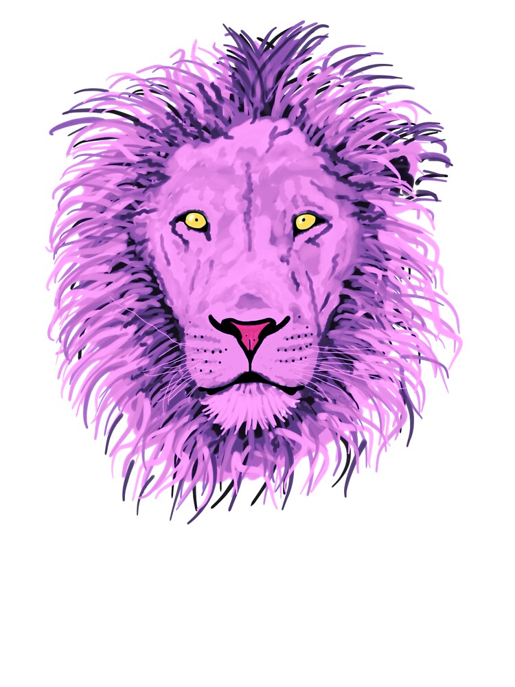 Pink Lion by Social-T