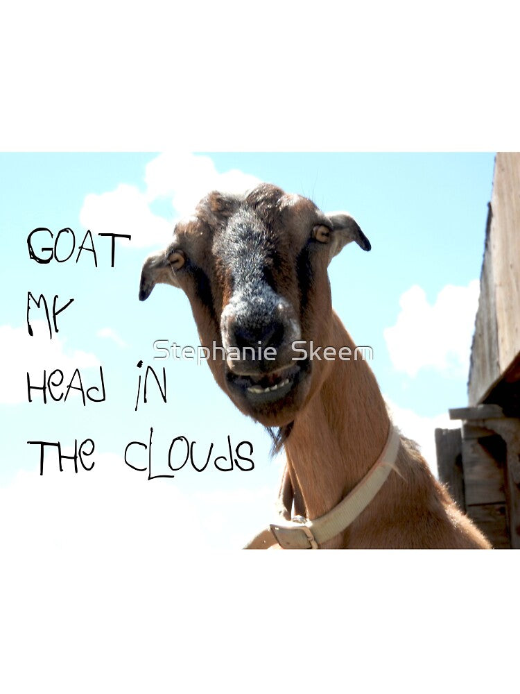 goat my head in the clouds, by Stephanie  Skeem