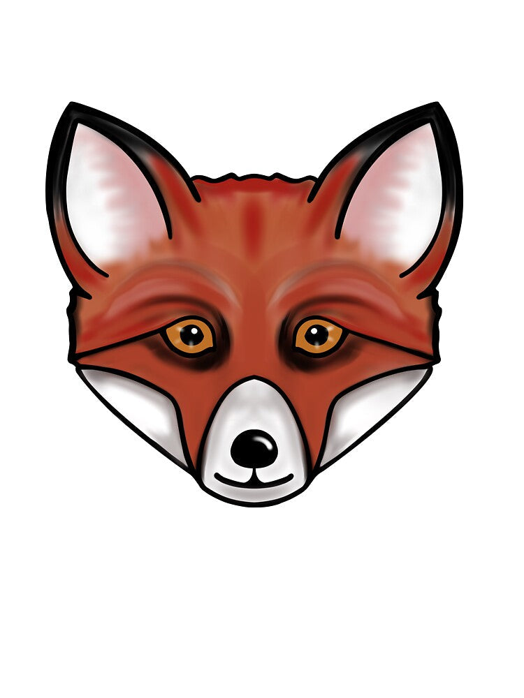 Cute Fox Lover by Sartoris Art