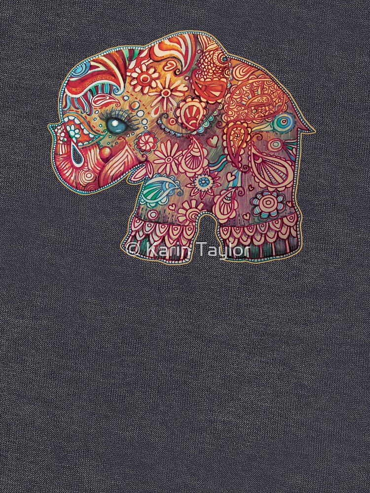 Vintage Elephant by Karin Taylor