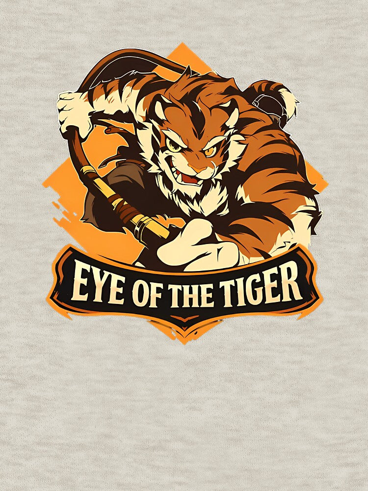 Eye of the Tiger – Motivational Tiger Warrior Design by MihajloMiX99