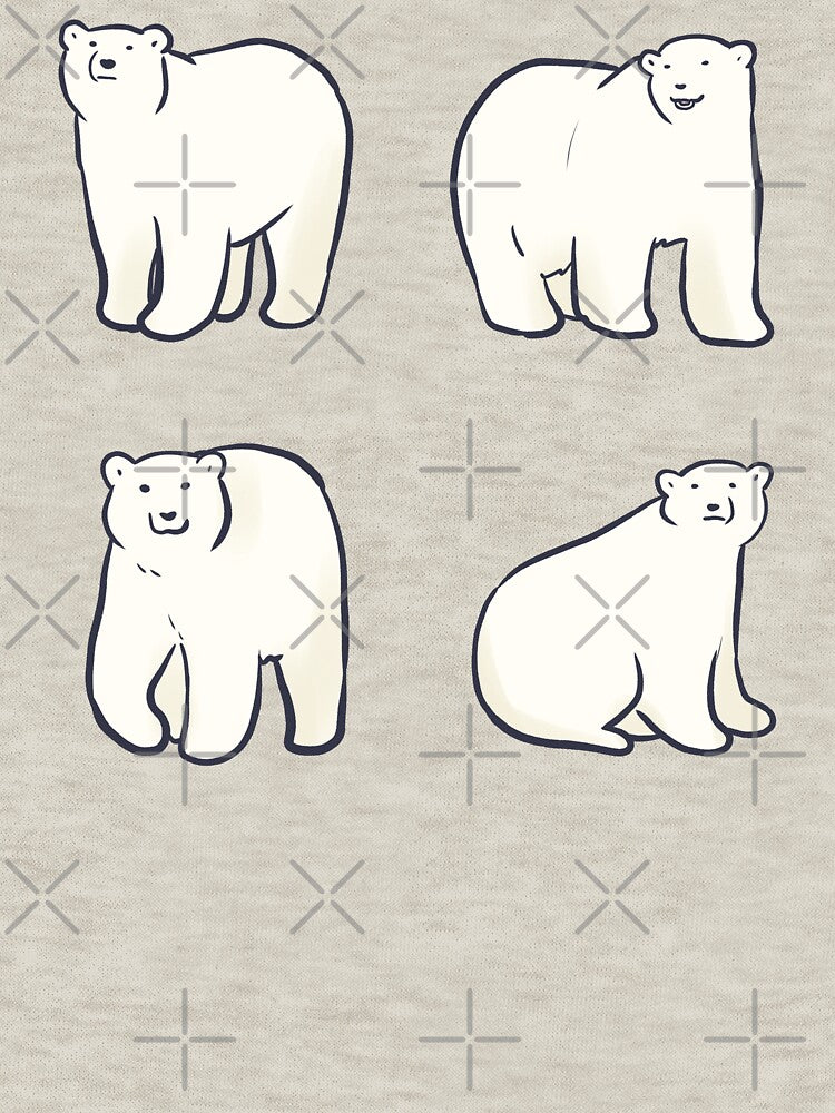 Polar bear art pack by Mayarart