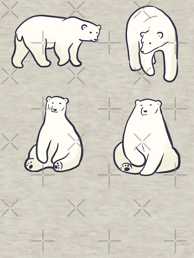 Cute Polar bear pack by Mayarart