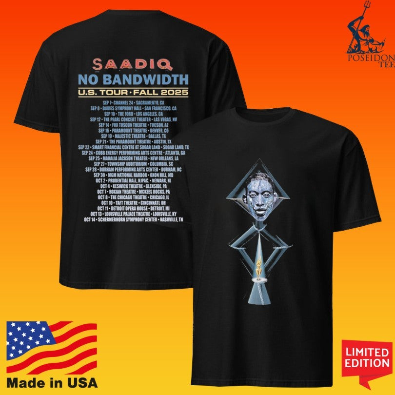 Raphael Saadiq No Bandwidth Tour T-shirt