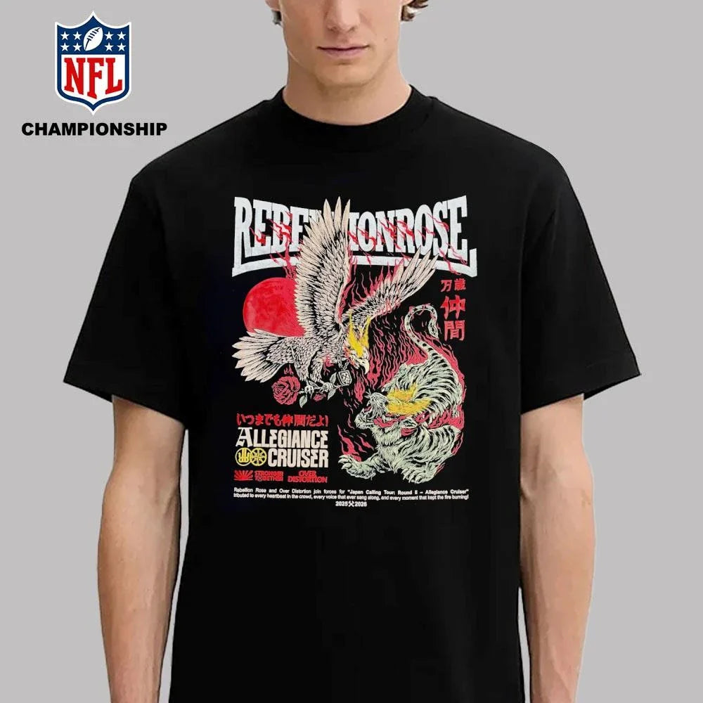 Rebellion Rose Japan Tour 2026 Shirt