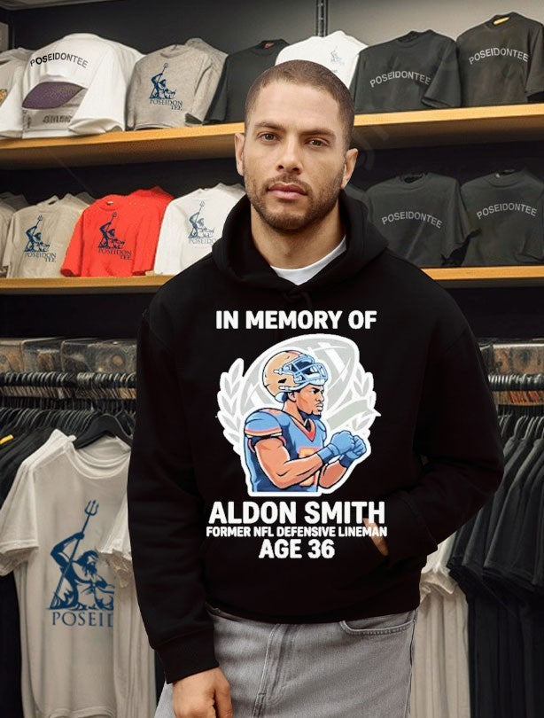 Remembering In Memory Of Aldon Smith Former Nfl Player Of The Year Passes Away At Age 36 T-shirt