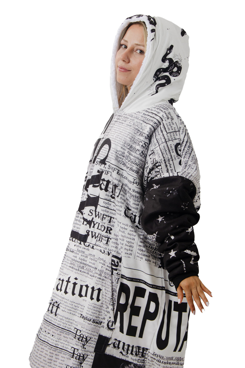 Rep Hoodie Blanket