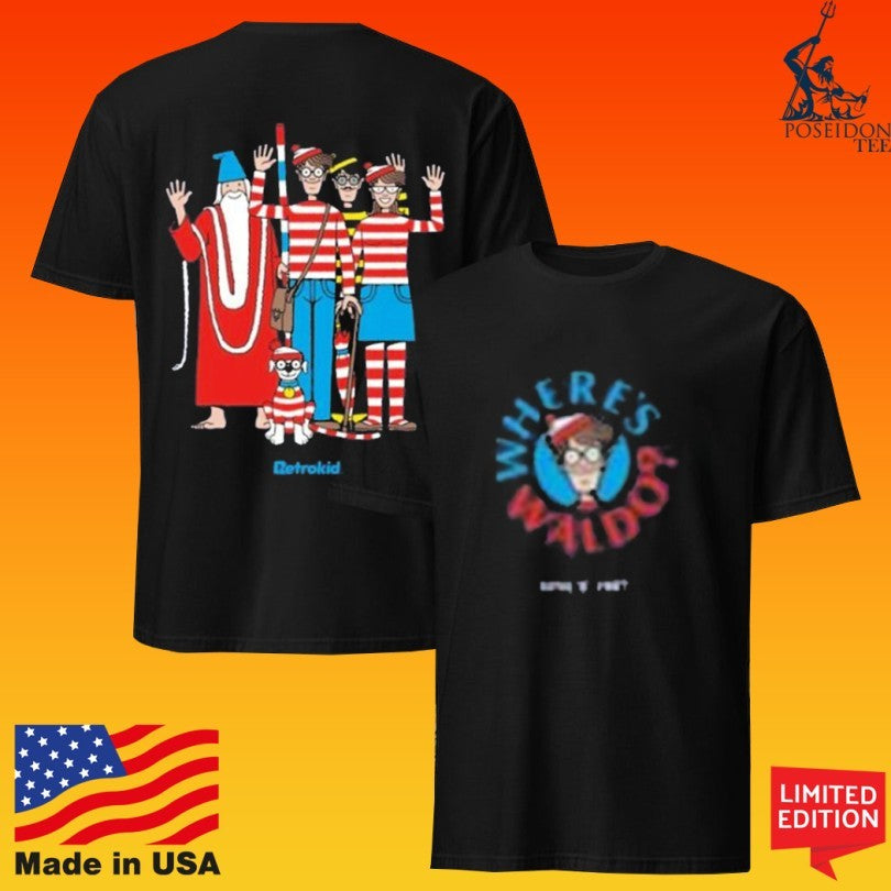 Retrokid Where’s Waldo Friends T-shirt