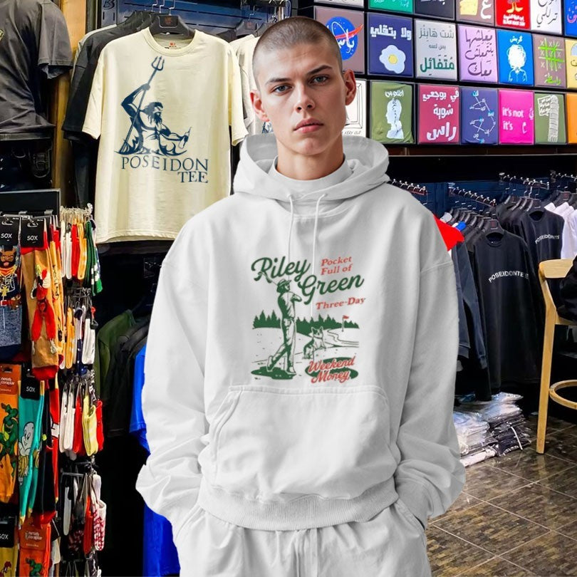 Riley Green Pocket Full Of Three-day Weekend Money Golf T-shirt
