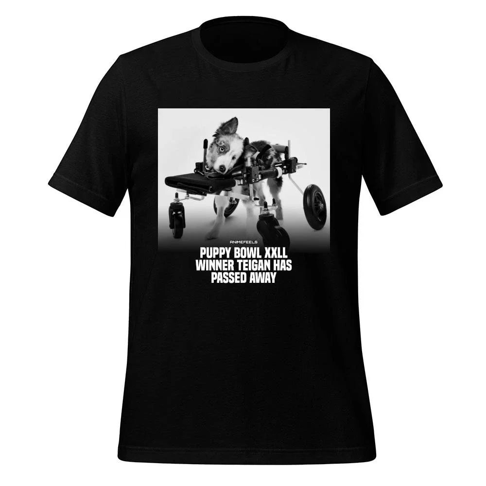 RIP Teigan Puppy Bowl XXLL Winner Passed Away Shirt