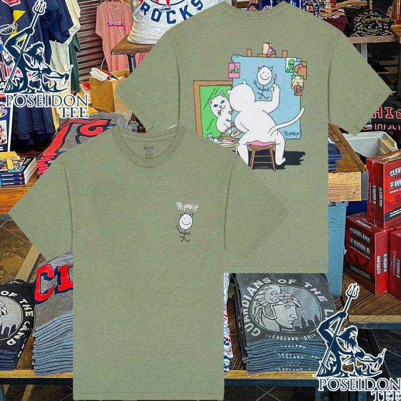 Ripndip Nerman Rockwell T-shirt