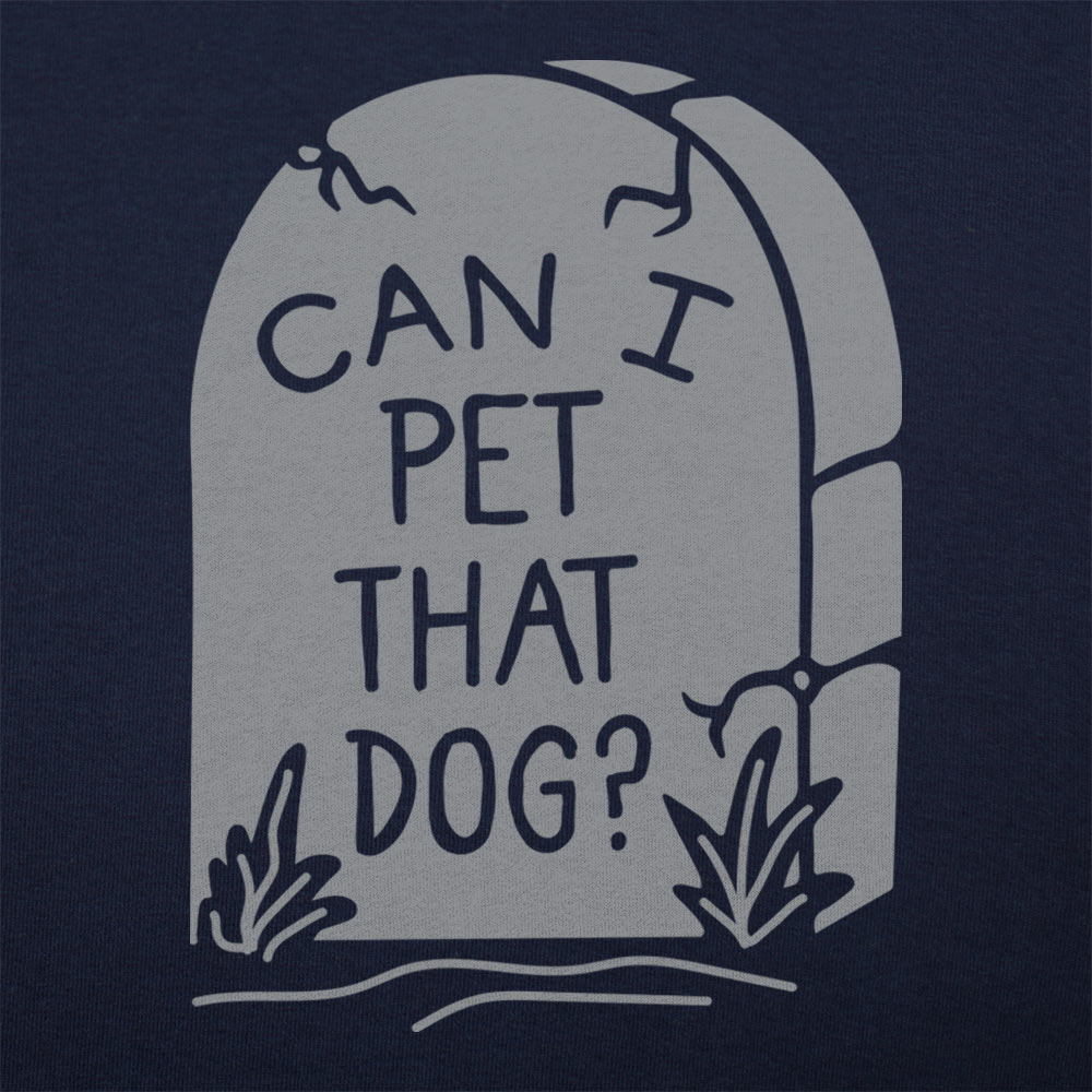 Can I Pet That Dog Tombstone