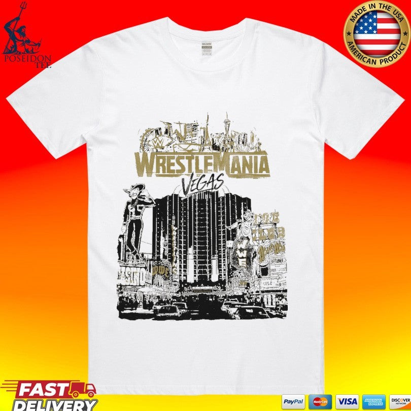 Ripple Junction Cream Wrestlemania 42 All Roads Lead To Wrestlemania T-shirt