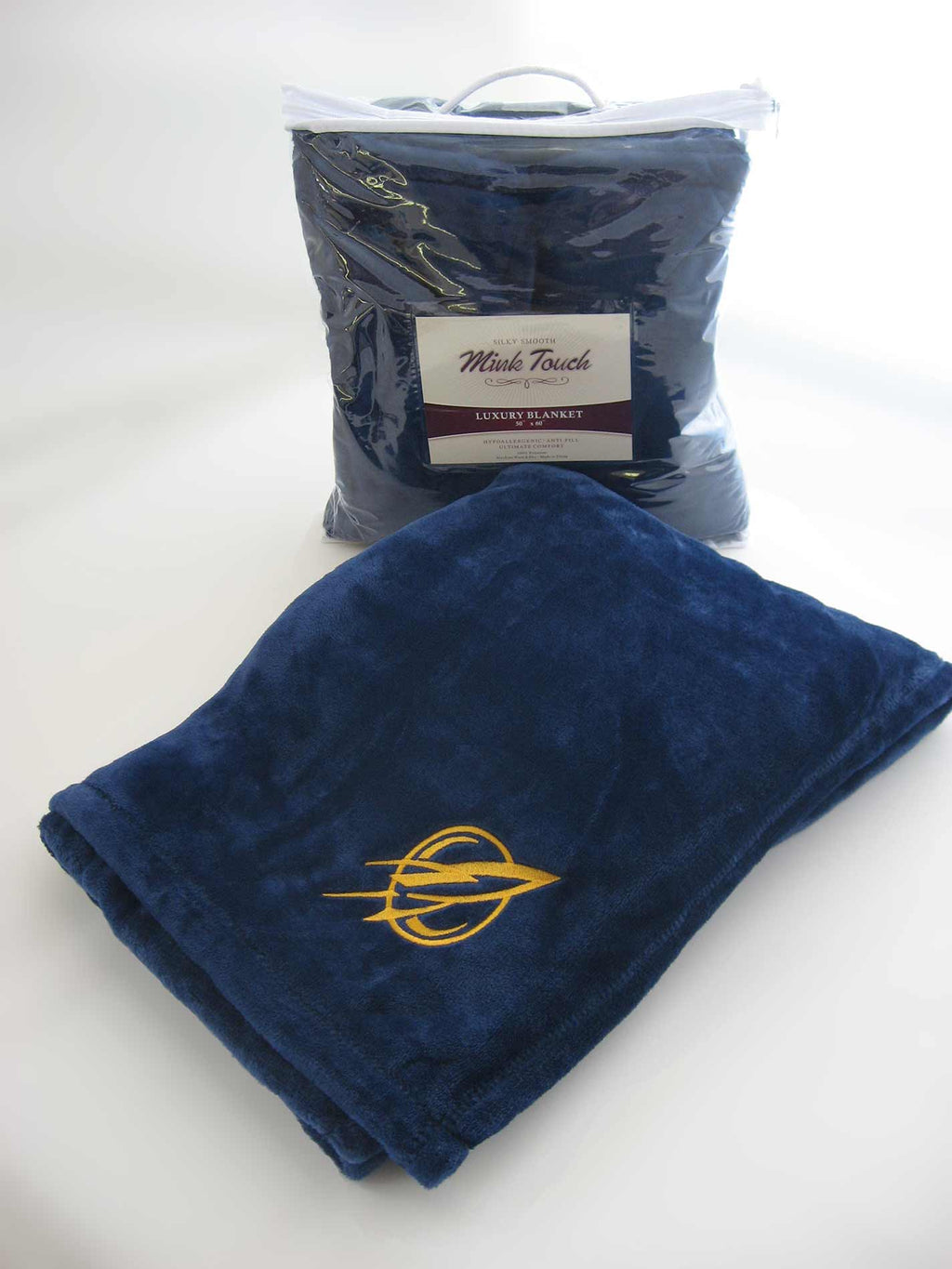 Cloud Mink Touch Throw <i>Embroidered</i>