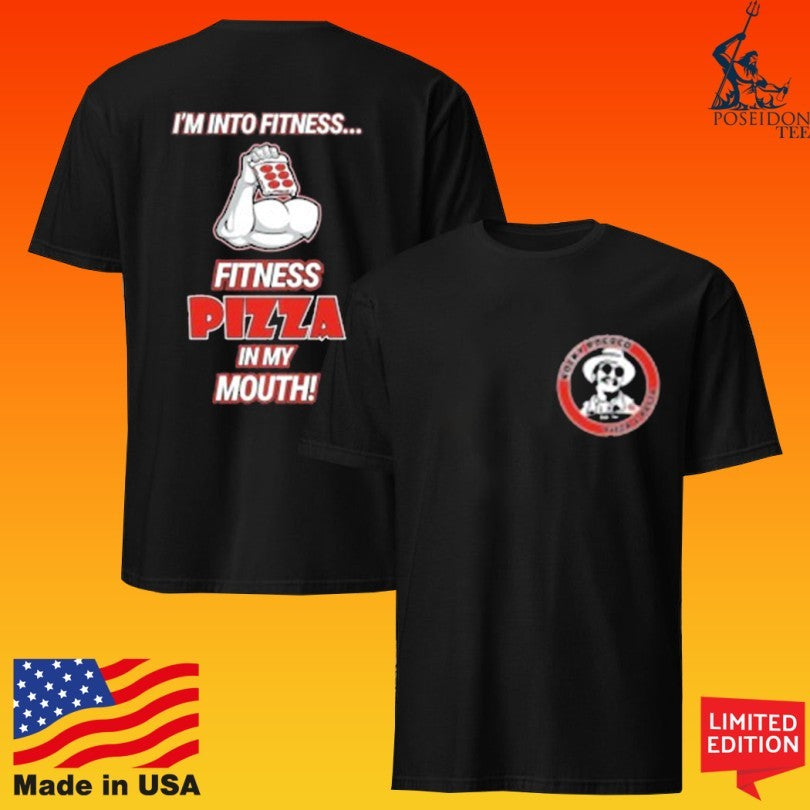 Rococo Swag I’m Into Fitness Fitness Pizza In My Mouth T-shirt