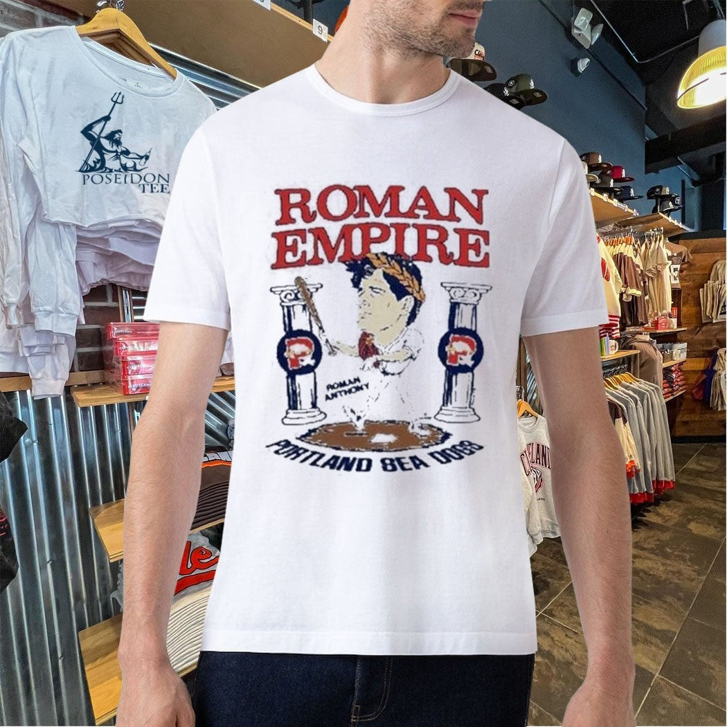 Roman Anthony Roman Empire Phillies Portland Sea Dogs T-shirt