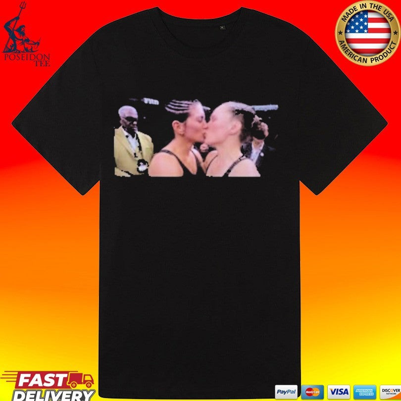 Ronda Rousey kiss Gina Carano T-shirt