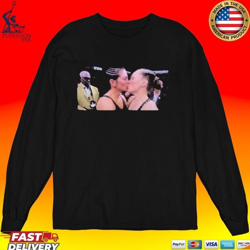 Ronda Rousey kiss Gina Carano T-shirt