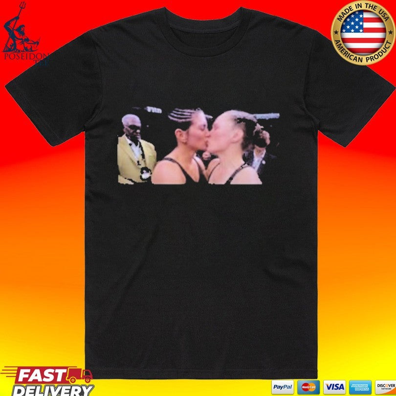 Ronda Rousey kiss Gina Carano T-shirt