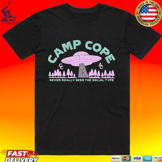 Run For Cover Records Camp Cope Ufo T-shirt
