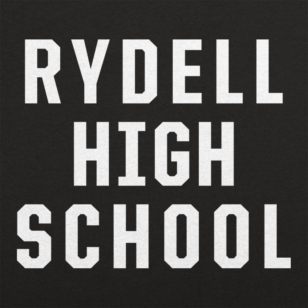 Rydell High School Retro Text Design