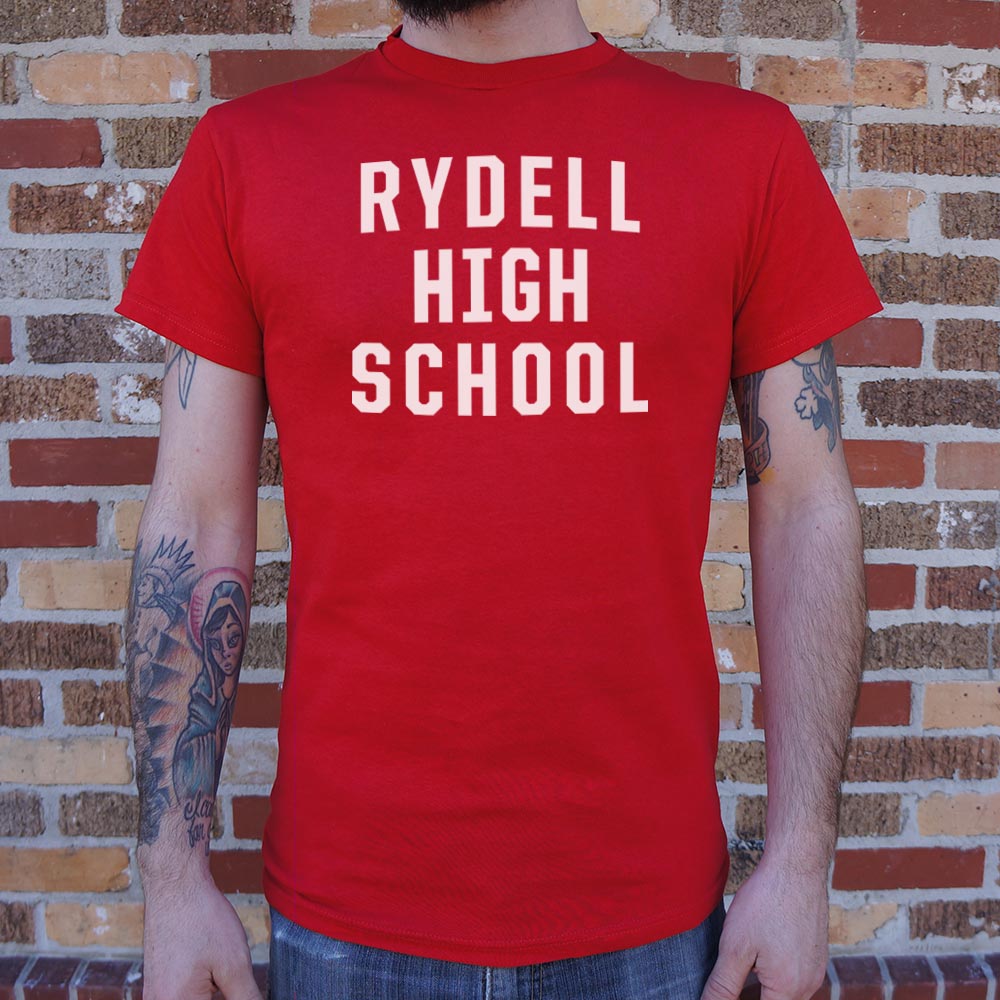 Rydell High School Retro Text Design