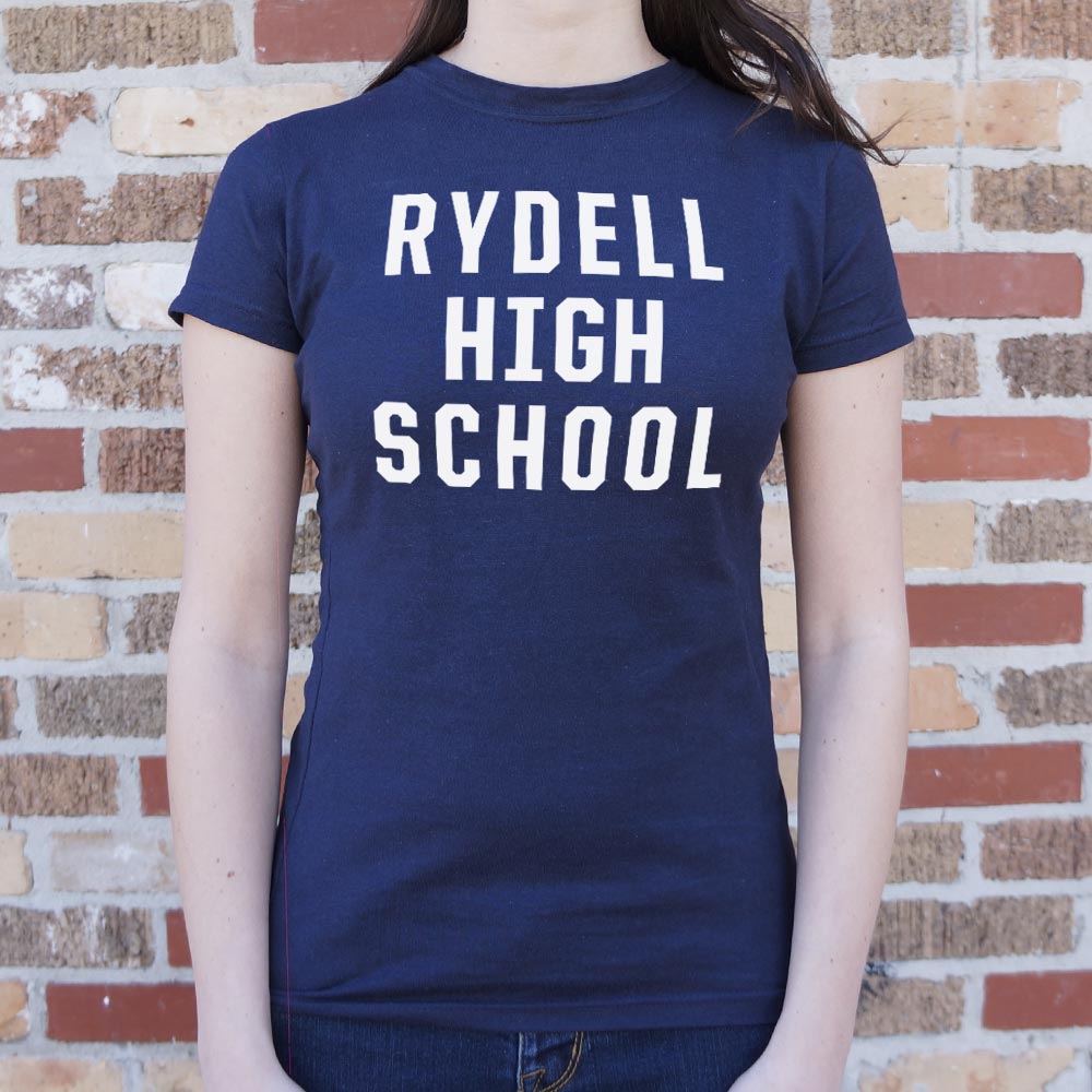 Rydell High School Retro Text Design