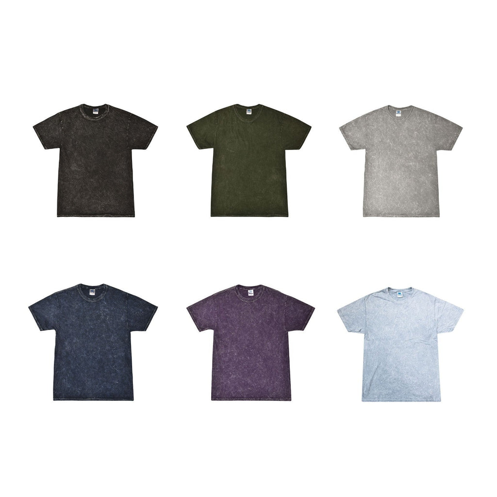 Vintage Short Sleeve T-Shirts Black Blue Purple Gray Silver Green Adult L Cotton