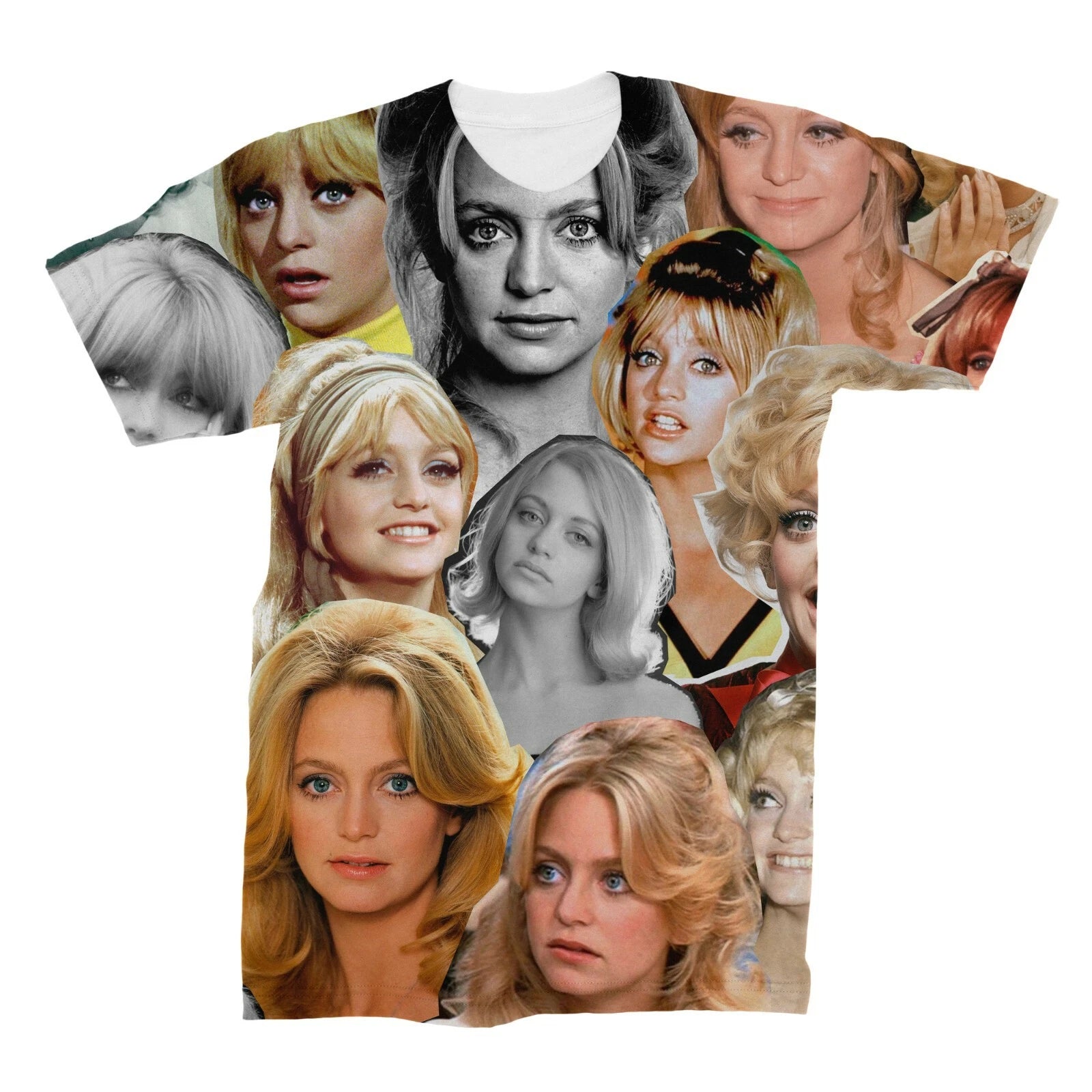 Goldie Hawn Collage T-Shirt