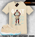 Tee Shirt Matching AJ 11 H-Town Houston 2025 To Match Sneaker MJ Goat T-Shirt
