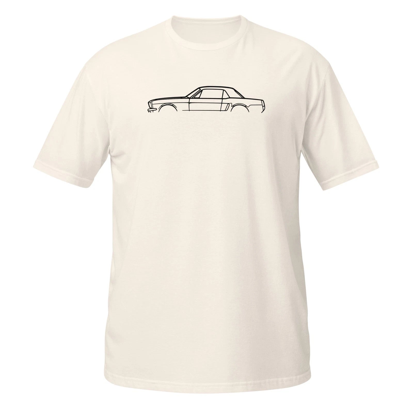Comfy T-Shirt For Ford Mustang 1965 Car Lovers Birthday Gift Stylish Tee Shirt