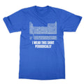 Hail Mary I Wear this Shirt Periodically t-shirt film cosplay tee project top